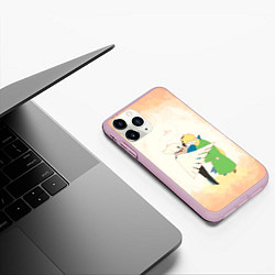 Чехол iPhone 11 Pro матовый Дитя Света и Маленький Принц Sky: Children Of The, цвет: 3D-розовый — фото 2