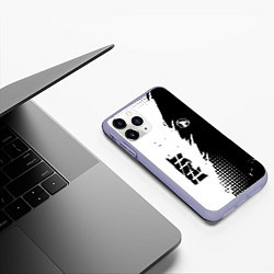 Чехол iPhone 11 Pro матовый ГРОТ GROT, цвет: 3D-светло-сиреневый — фото 2