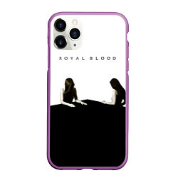 Чехол iPhone 11 Pro матовый How Did We Get So Dark? - Royal Blood, цвет: 3D-фиолетовый