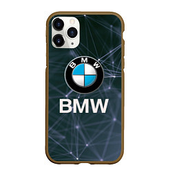 Чехол iPhone 11 Pro матовый БМВ - BMW Абстракция