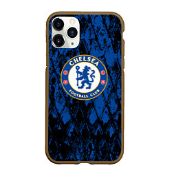 Чехол iPhone 11 Pro матовый CHELSEA F ЧЕЛСИ LOGO