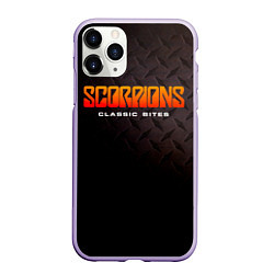 Чехол iPhone 11 Pro матовый Classic Bites - Scorpions