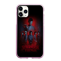 Чехол iPhone 11 Pro матовый ОЧЕНЬ СТРАННЫЕ ДЕЛА ST STRANGER THINGS