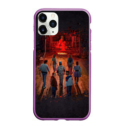 Чехол iPhone 11 Pro матовый Stranger Things 4