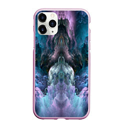 Чехол iPhone 11 Pro матовый Облака неонового цвета Neon colored clouds