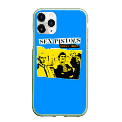 Чехол iPhone 11 Pro матовый Sex Pistols early daze