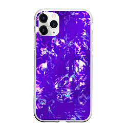 Чехол iPhone 11 Pro матовый Psychedelic abstract, цвет: 3D-белый