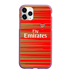 Чехол iPhone 11 Pro матовый Arsenal fly emirates
