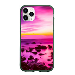 Чехол iPhone 11 Pro матовый Just a sunset
