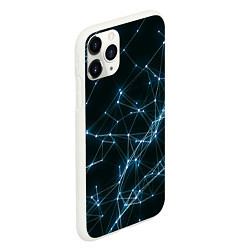 Чехол iPhone 11 Pro матовый Neural Network, цвет: 3D-белый — фото 2