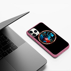 Чехол iPhone 11 Pro матовый The Studio Album Collection - Shinedown, цвет: 3D-малиновый — фото 2