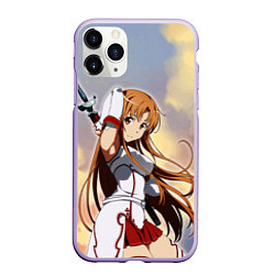 Чехол iPhone 11 Pro матовый Асуна Юки - Sword Art Online