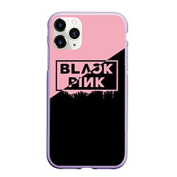 Чехол iPhone 11 Pro матовый BLACKPINK BIG LOGO