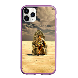 Чехол iPhone 11 Pro матовый Dominion - Skillet, цвет: 3D-фиолетовый