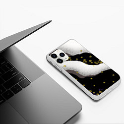 Чехол iPhone 11 Pro матовый JAPAN PATTERN, цвет: 3D-белый — фото 2