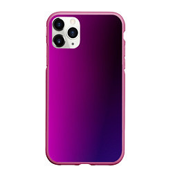 Чехол iPhone 11 Pro матовый VIOLET gradient