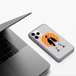 Чехол iPhone 11 Pro матовый Eleven Eggo, цвет: 3D-серый — фото 2