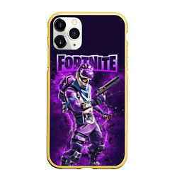 Чехол iPhone 11 Pro матовый Fortnite Bronto Скин динозавра Видеоигра