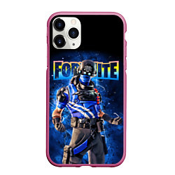 Чехол iPhone 11 Pro матовый Fortnite Carbon Commando Плутон Персонаж Видеоигра