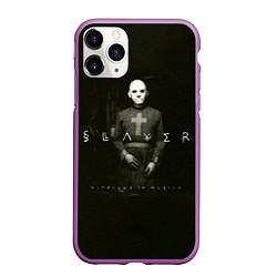 Чехол iPhone 11 Pro матовый Diabolus in Musica - Slayer