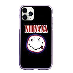 Чехол iPhone 11 Pro матовый Nirvana гранж