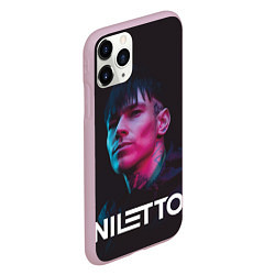 Чехол iPhone 11 Pro матовый Нилетто - портрет, цвет: 3D-розовый — фото 2