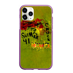 Чехол iPhone 11 Pro матовый Chuck - Sum 41