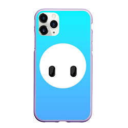 Чехол iPhone 11 Pro матовый Fall Guy blue