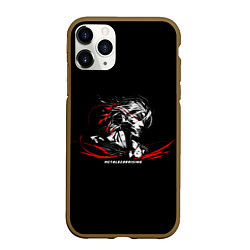 Чехол iPhone 11 Pro матовый METAL GEAR RISING: REVENGEANCE, цвет: 3D-коричневый