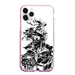 Чехол iPhone 11 Pro матовый Metal Gear Rising: Revengeance, цвет: 3D-розовый