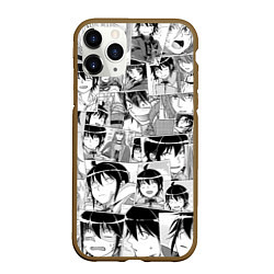 Чехол iPhone 11 Pro матовый Tsuki ga Michibiku Isekai Douchuu pattern