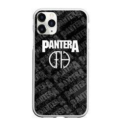 Чехол iPhone 11 Pro матовый Пантера pantera