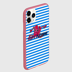 Чехол iPhone 11 Pro матовый Poppy play time Mommy long legs, цвет: 3D-малиновый — фото 2