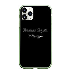 Чехол iPhone 11 Pro матовый Daemon Spirit Black - Feel