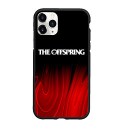Чехол iPhone 11 Pro матовый The Offspring Red Plasma, цвет: 3D-черный