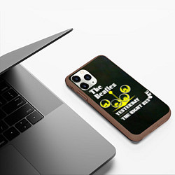 Чехол iPhone 11 Pro матовый The Beatles YESTERDAY THE NIGHT BEFORE, цвет: 3D-коричневый — фото 2