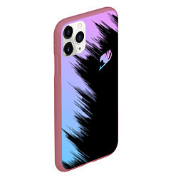 Чехол iPhone 11 Pro матовый Хвост феи - neon, цвет: 3D-малиновый — фото 2