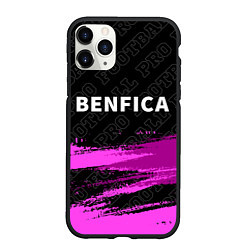 Чехол iPhone 11 Pro матовый Benfica Pro Football, цвет: 3D-черный