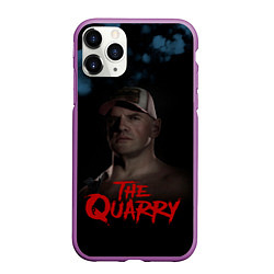 Чехол iPhone 11 Pro матовый The Quarry killer, цвет: 3D-фиолетовый