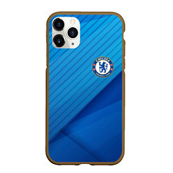 Чехол iPhone 11 Pro матовый Chelsea Абстракция, цвет: 3D-коричневый