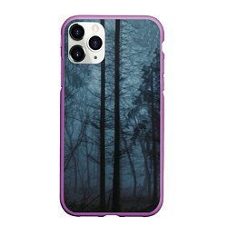 Чехол iPhone 11 Pro матовый Dark-Forest