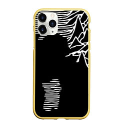 Чехол iPhone 11 Pro матовый Joy Division - неровность горы