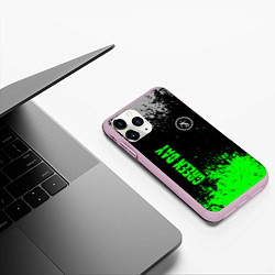 Чехол iPhone 11 Pro матовый Green day - hits, цвет: 3D-розовый — фото 2