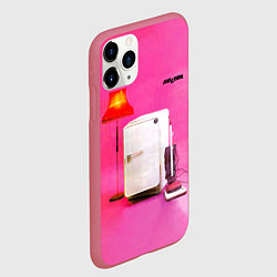 Чехол iPhone 11 Pro матовый Three Imaginary Boys - The Cure, цвет: 3D-малиновый — фото 2