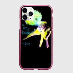 Чехол iPhone 11 Pro матовый The Head on the Door - The Cure, цвет: 3D-малиновый