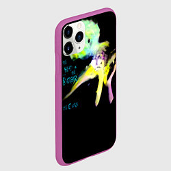Чехол iPhone 11 Pro матовый The Head on the Door - The Cure, цвет: 3D-фиолетовый — фото 2