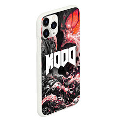 Чехол iPhone 11 Pro матовый Mood in doom style 2, цвет: 3D-белый — фото 2