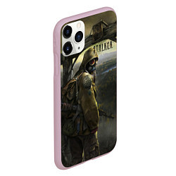 Чехол iPhone 11 Pro матовый STALKER Тень Чернобыля Постер, цвет: 3D-розовый — фото 2