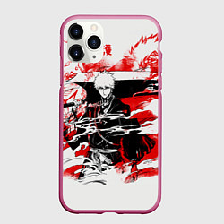 Чехол iPhone 11 Pro матовый Блич Ичиго Курасаки, цвет: 3D-малиновый