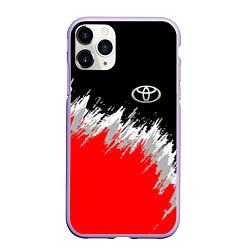 Чехол iPhone 11 Pro матовый Тойота камри - краска